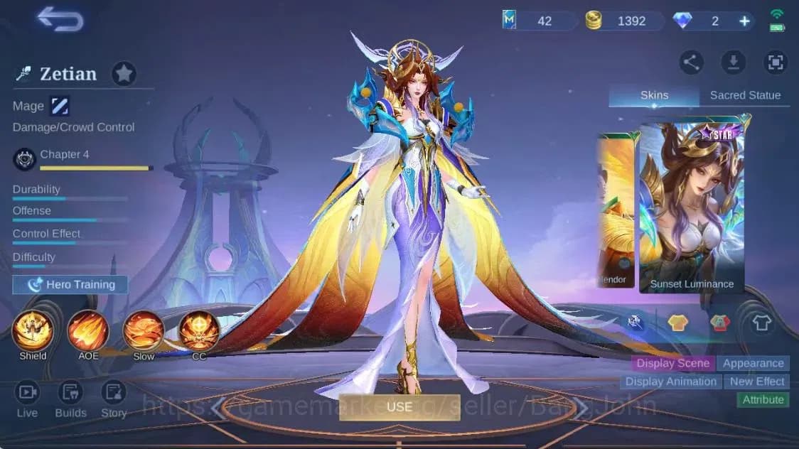 Mobile Legends: Bang Bang Accounts Global|Hero 55|Skin 84|Seasoned|Luckybox Karrie|Ga image 11