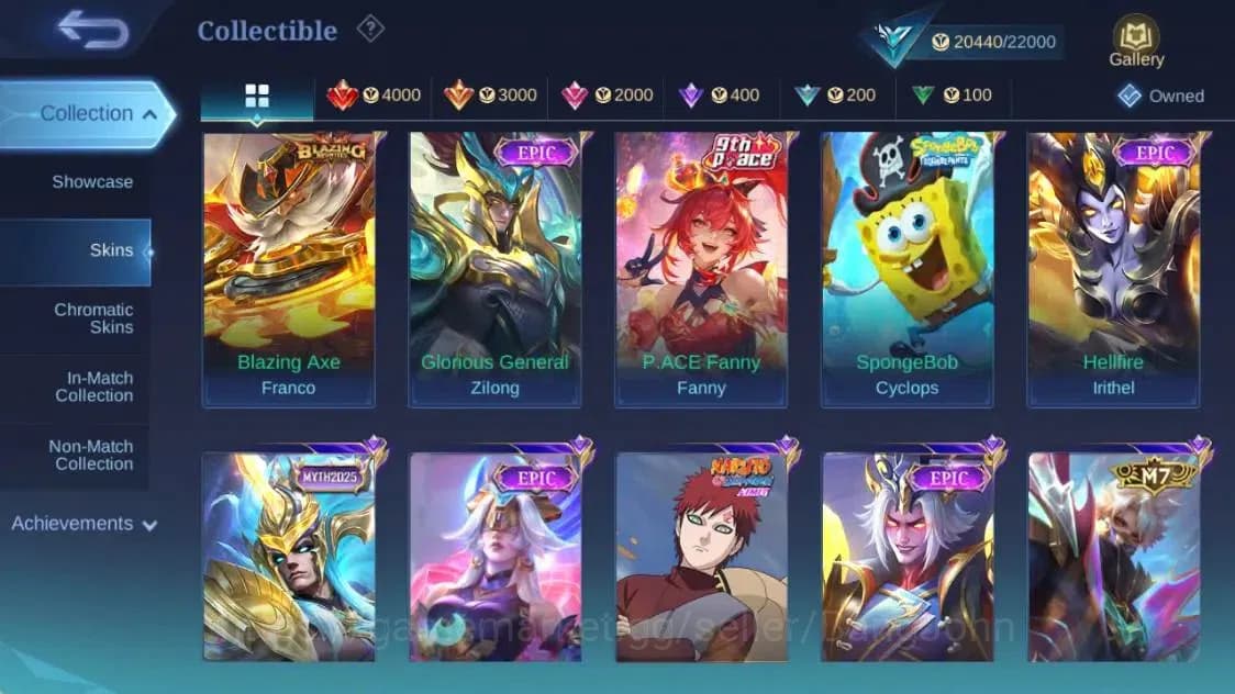 Mobile Legends: Bang Bang Accounts Global|Hero 55|Skin 84|Seasoned|Luckybox Karrie|Ga image 13