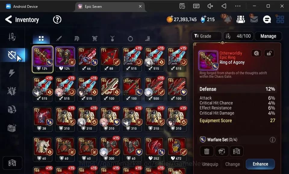 Epic Seven Accounts GLOBAL Unverif|New Era|6 ML(DB Senya,SE Celine,Str image 10