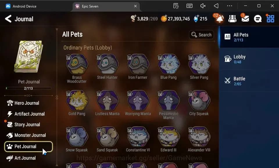 Epic Seven Accounts GLOBAL Unverif|New Era|6 ML(DB Senya,SE Celine,Str image 17