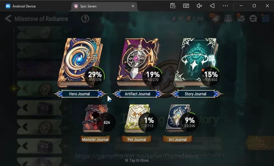 Epic Seven Accounts GLOBAL Unverif|New Era|6 ML(DB Senya,SE Celine,Str image 5