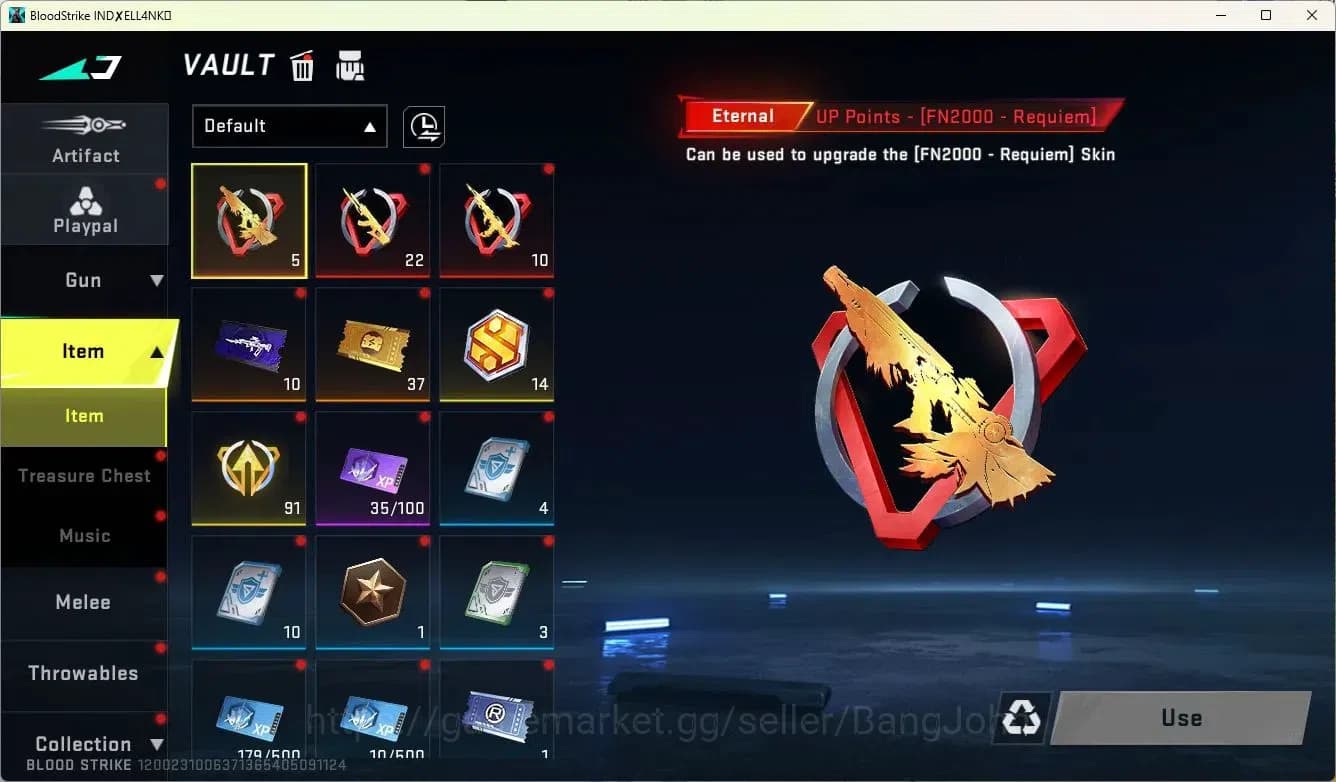 Blood Strike Accounts ASIA | Limited RPK-Vermilion Silence | 10 Legendar image 13