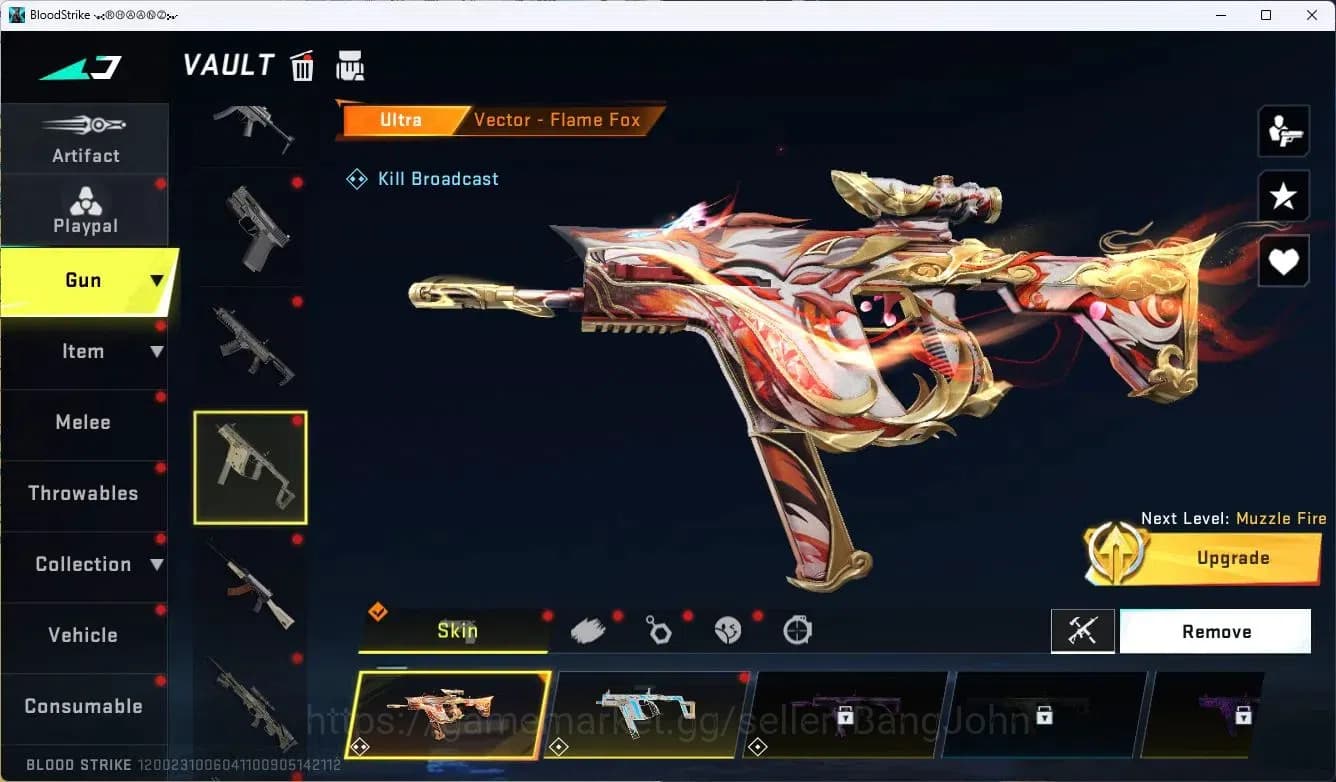 Blood Strike Accounts ASIA |MELE,KATANA|COLLAB,MCX EVA|ULTRA,UMP45,VECTO image 3