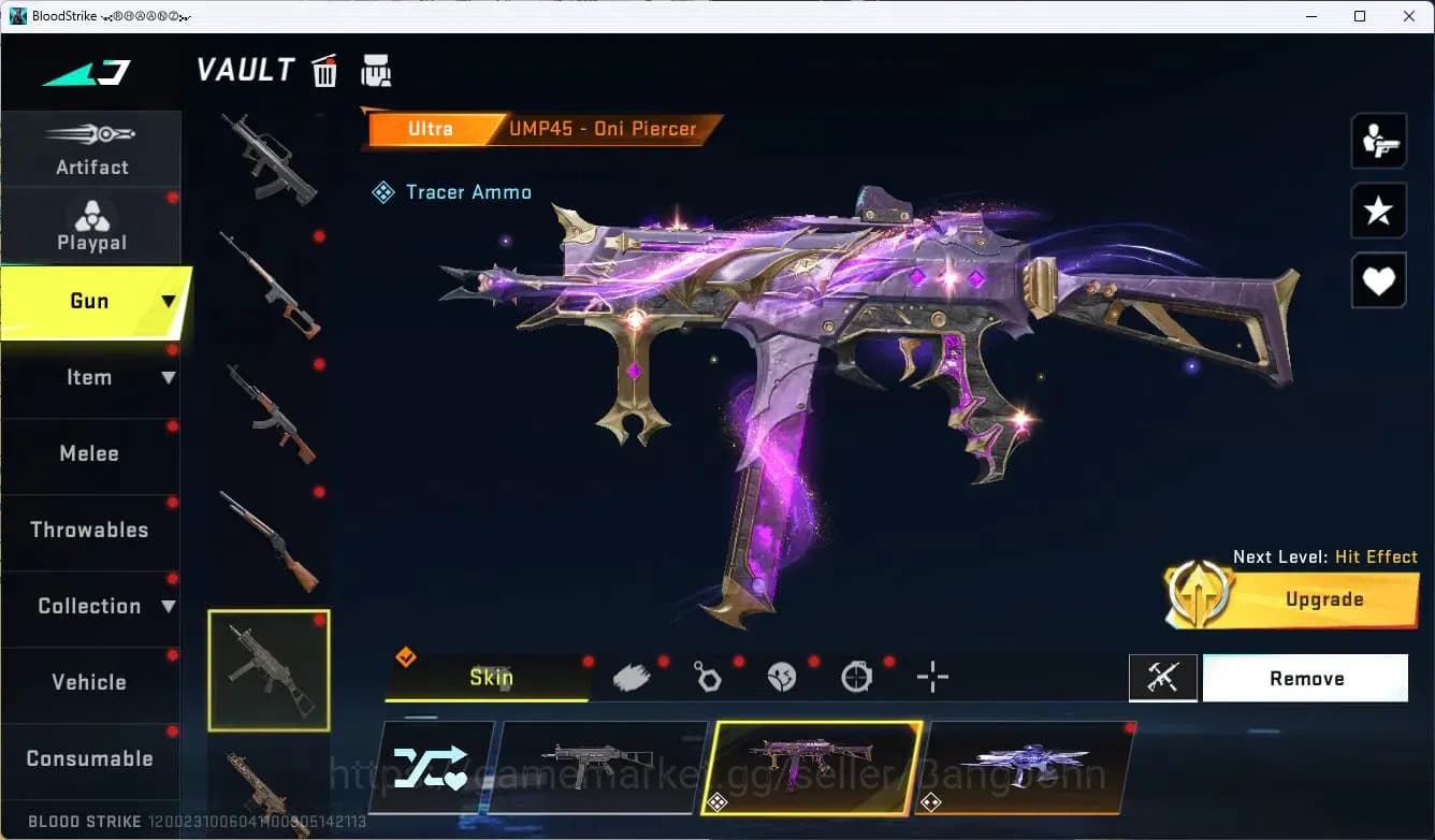 Blood Strike Accounts ASIA |MELE,KATANA|COLLAB,MCX EVA|ULTRA,UMP45,VECTO image 5