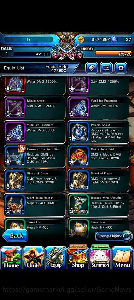 Grand Summoners Accounts Global|Rank 1|11 Ascend|InumutaTW,MadokaTW,Kirisam image 7