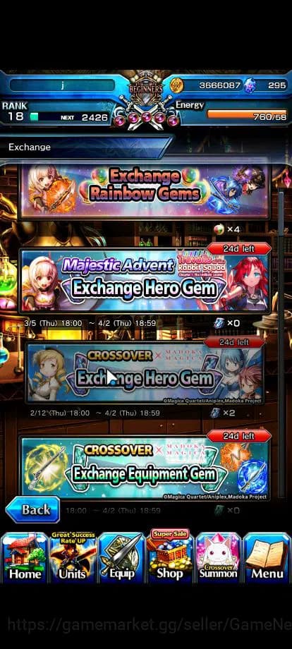 Grand Summoners Accounts Global|Rank 59|7 Ascend|ChloeTW,Roy,S Miyu,WH Fen, image 7