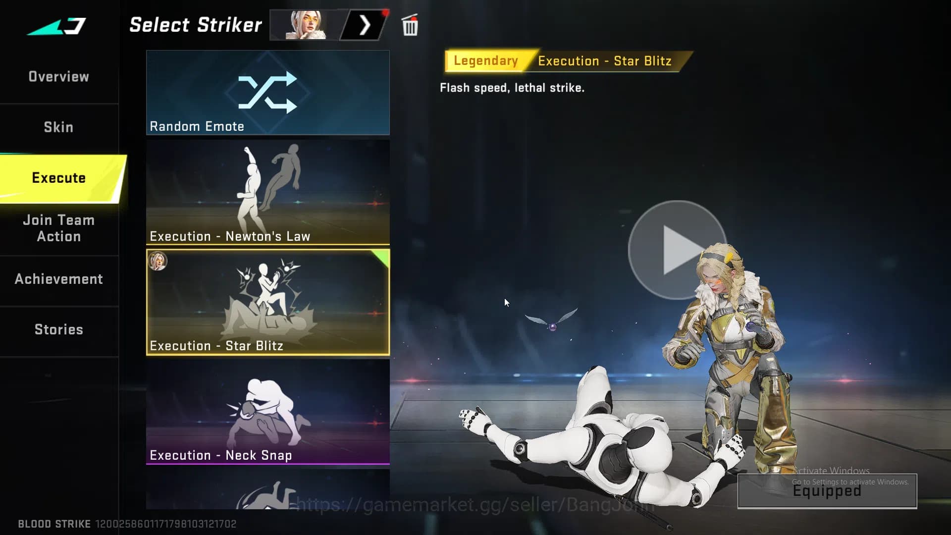 Blood Strike Accounts ASIA | 4 Eternal | Eternal M700 AOT | Eternal Uzi image 10
