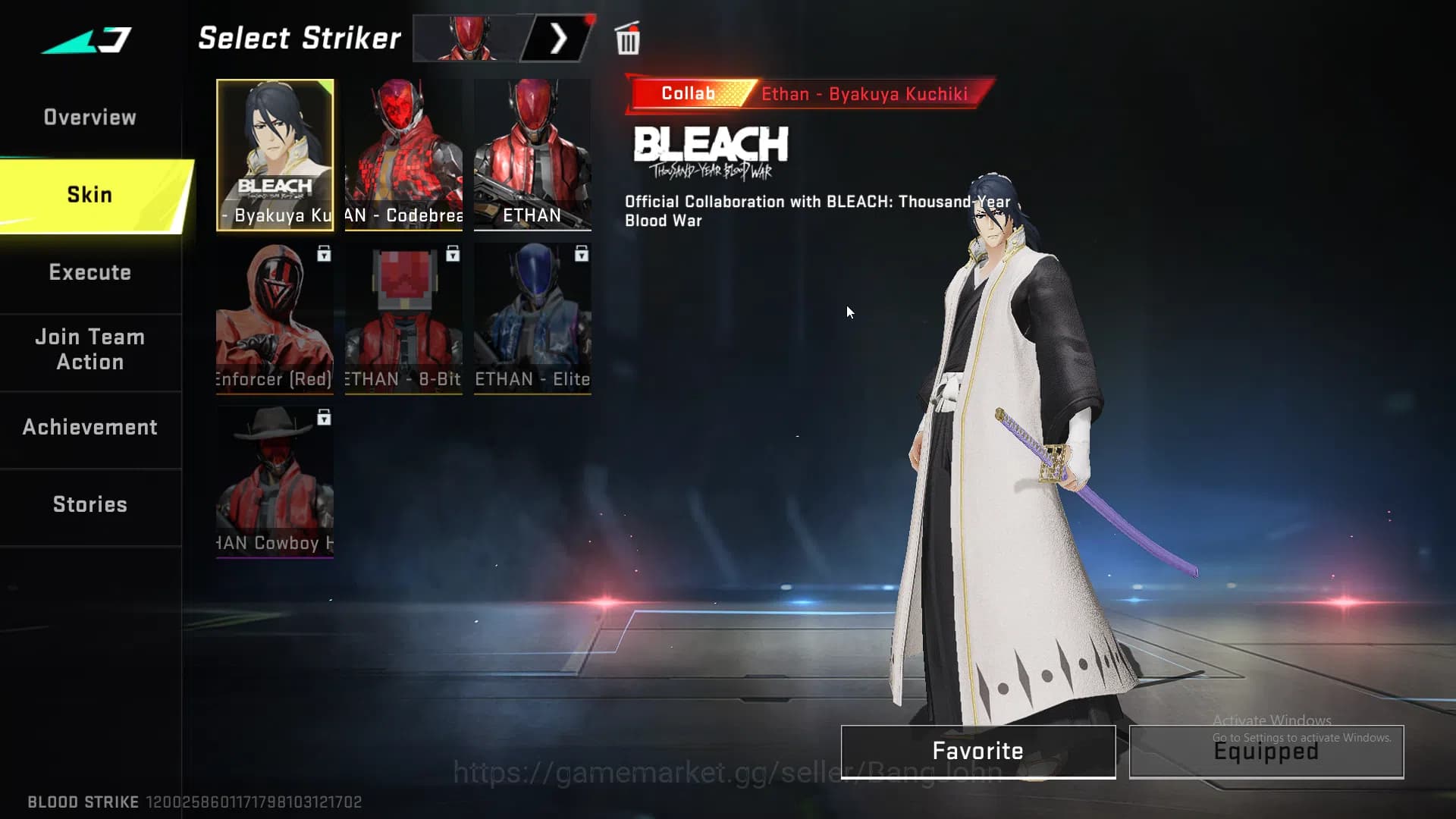 Blood Strike Accounts ASIA | 4 Eternal | Eternal M700 AOT | Eternal Uzi image 11