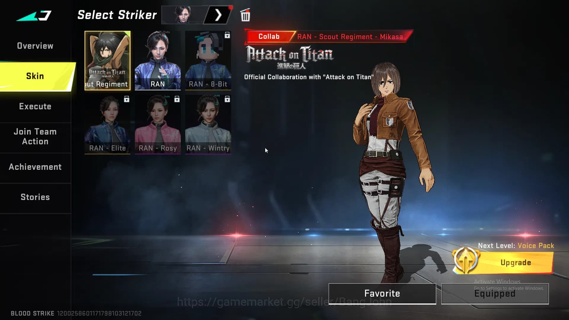 Blood Strike Accounts ASIA | 4 Eternal | Eternal M700 AOT | Eternal Uzi image 12