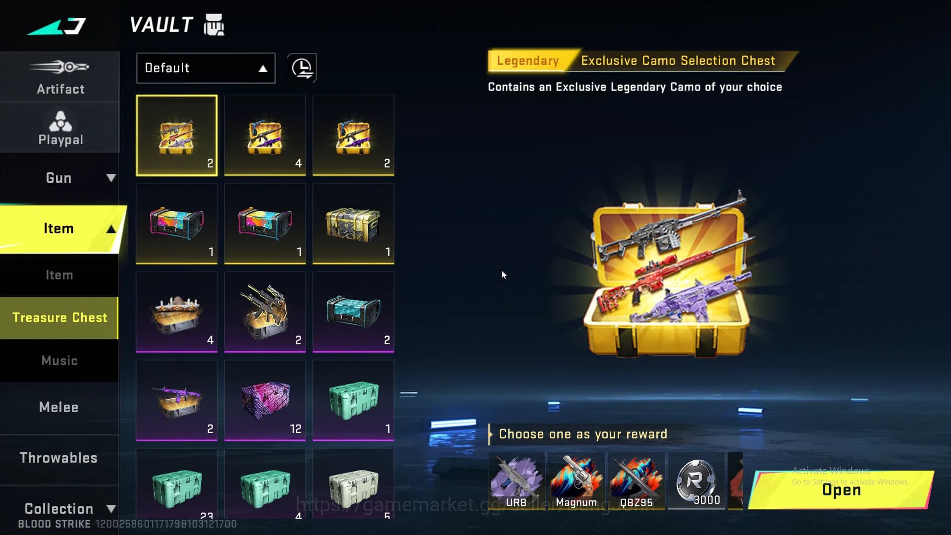 Blood Strike Accounts ASIA | 4 Eternal | Eternal M700 AOT | Eternal Uzi image 6