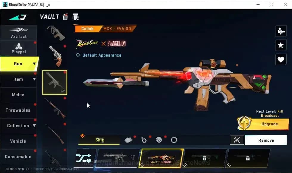 Blood Strike Accounts ASIA|ETERNAL Uzi-Scorpius Lv2|13 ULTRA|Collab 7DS[ image 11