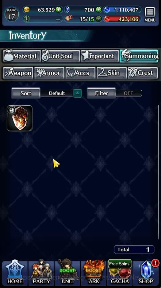 Last Cloudia Accounts GLOBAL | Rank 17 | Hinata Sakaguchi, PoG Zero, God image 7