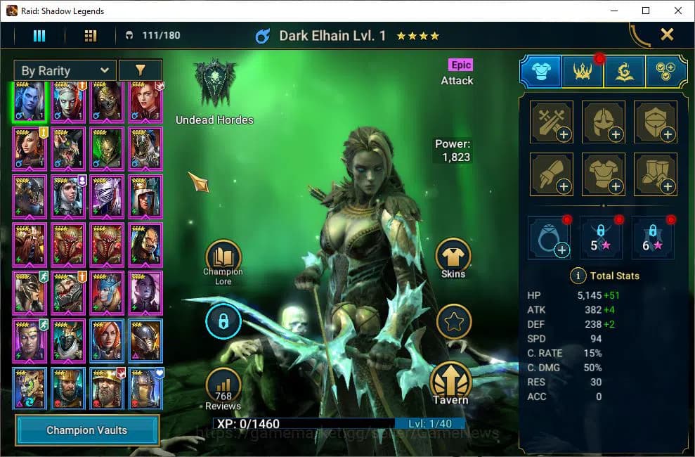 Raid: Shadow Legends Accounts Lv22 362K Power|4,9K Gems|1 Mythical (Toshiro)|17 image 5
