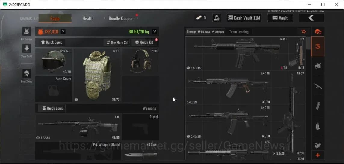 Arena Breakout Accounts MOBILE Lv30|SV 13M|CV 11M|Abomi.Vector 9,QS AKS-74 image 4