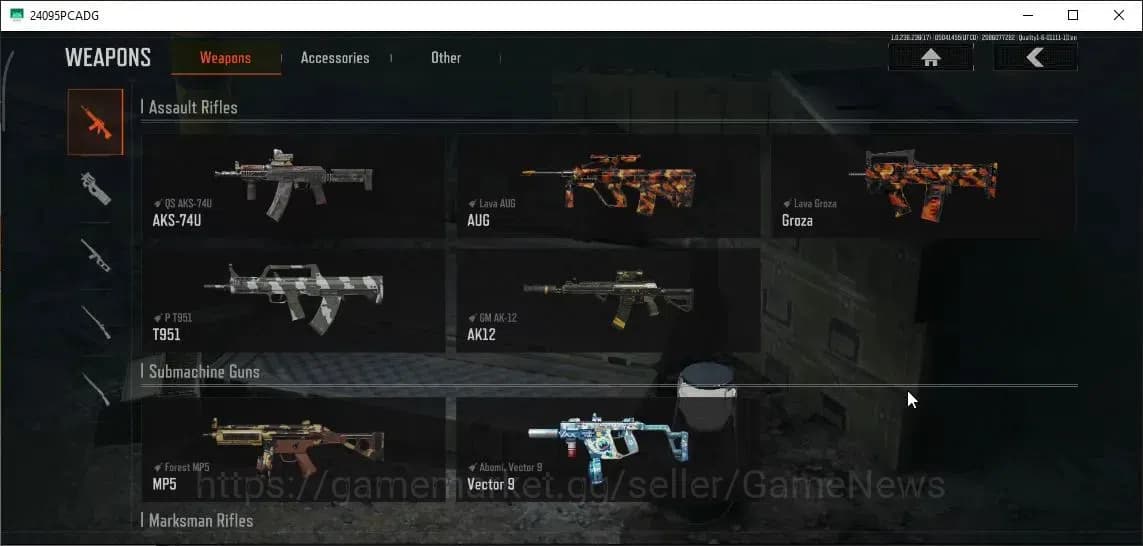Arena Breakout Accounts MOBILE Lv30|SV 13M|CV 11M|Abomi.Vector 9,QS AKS-74 image 5