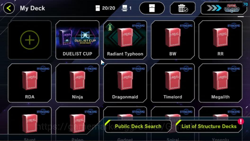 Yu-Gi-Oh! Master Duel Accounts Lv 18 | 20 Deck |RadiantTyphoon, VSK9,Dracotail,Do image 2