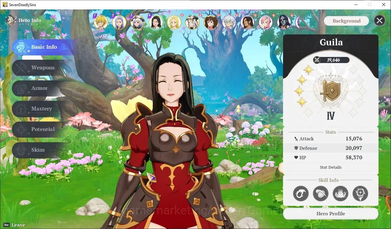 The Seven Deadly Sins: Origin Accounts SEA|Lvl 43|7 SSR|MeliodasP6,MannieP5,DrakeP1,Guila image 9