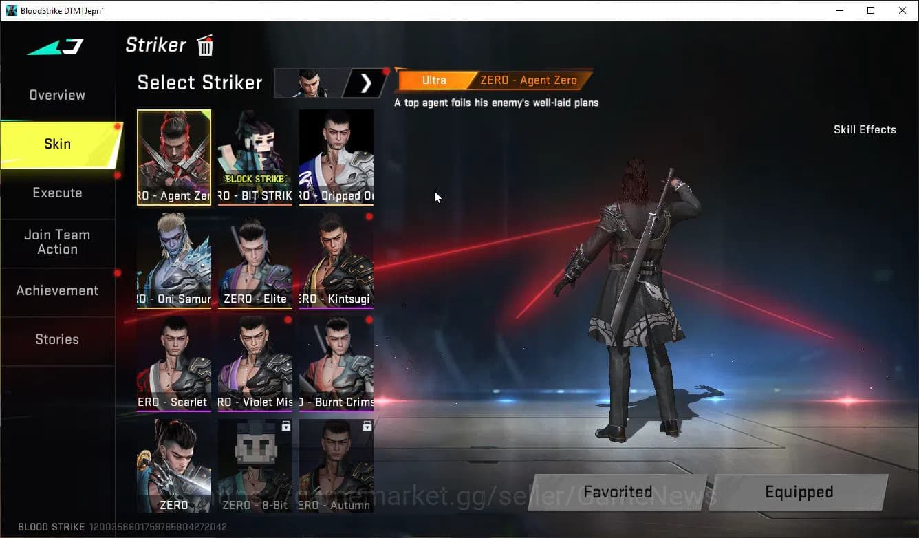 Blood Strike Accounts ASIA|ETERNAL(QBZ95,M82)+3 MELE+Colab 7DS(AK47,M700 image 2