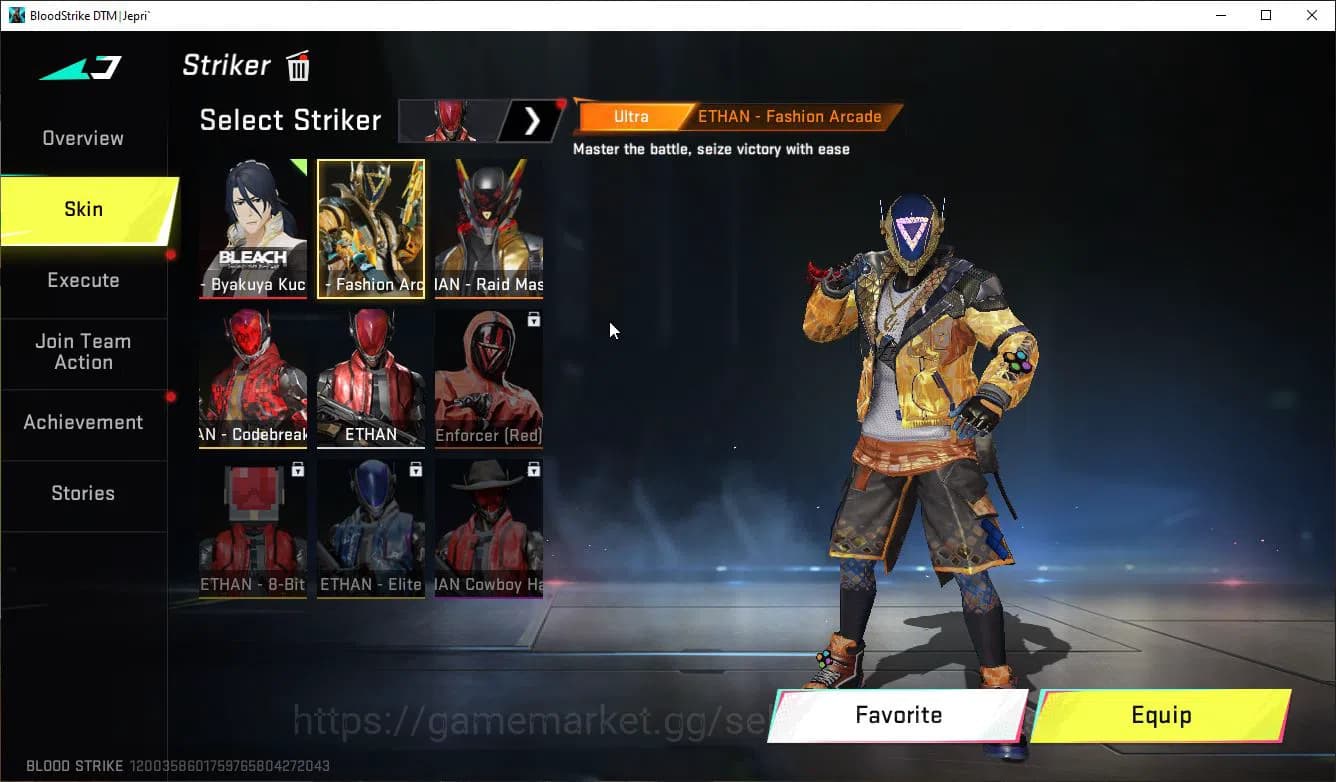 Blood Strike Accounts ASIA|ETERNAL(QBZ95,M82)+3 MELE+Colab 7DS(AK47,M700 image 3