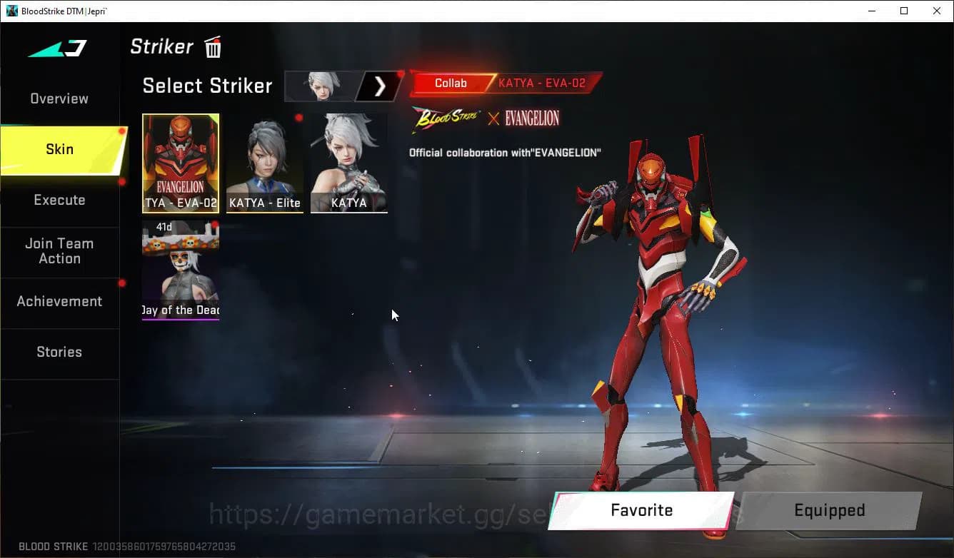 Blood Strike Accounts ASIA|ETERNAL(QBZ95,M82)+3 MELE+Colab 7DS(AK47,M700 image 5