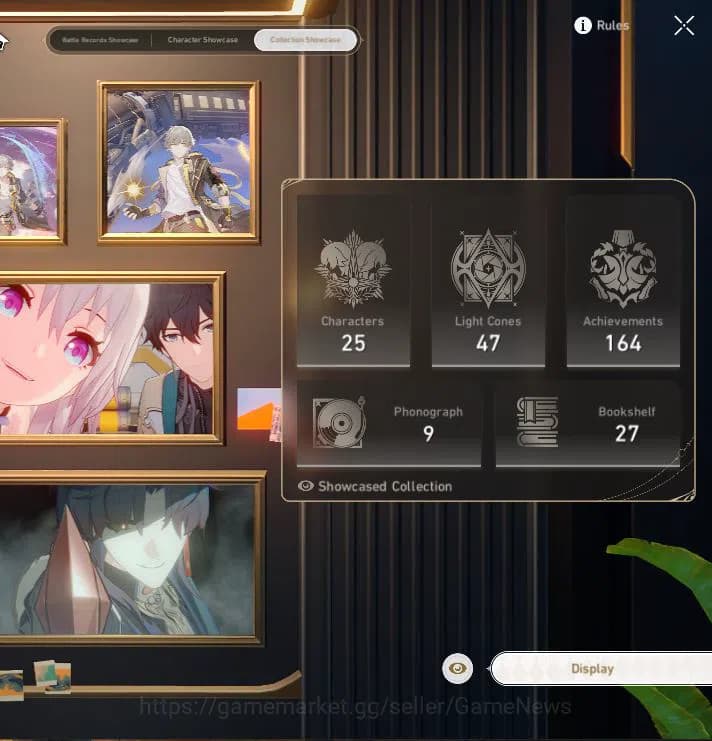 Honkai Star Rail Accounts ASIA|TL 49|1,7K SJ|5 Limited| Sparxie,Kafka,Silver image 11