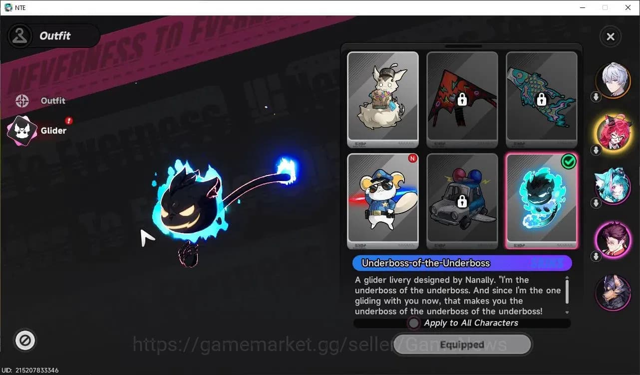Neverness to Everness Accounts GLOBAL EU|HL 3|1 SSR Limited Nanally + Selector ON image 2
