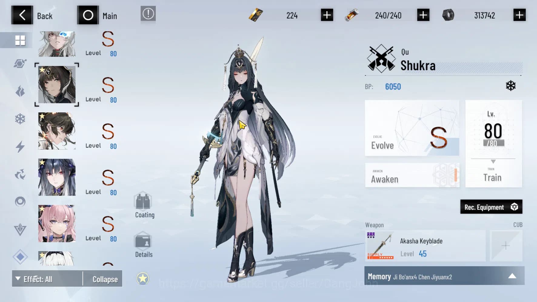 Punishing: Gray Raven Accounts ASIA PACIFIC | LEVEL 89 | Rosetta Sign | Nanami Si image 10