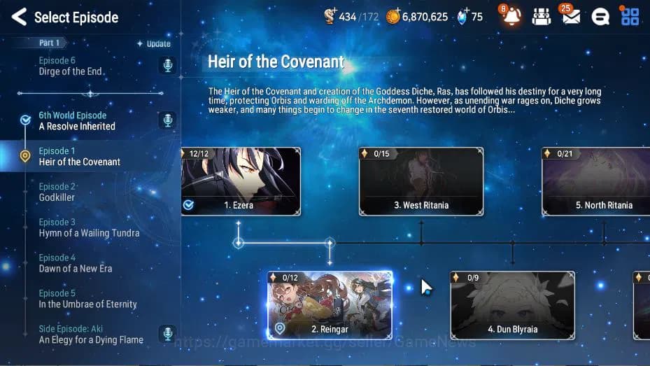 Epic Seven Accounts GLOBAL Unverif|New Era|2 ML(Salome, LW Peira, BW I image 12