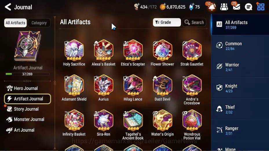 Epic Seven Accounts GLOBAL Unverif|New Era|2 ML(Salome, LW Peira, BW I image 19