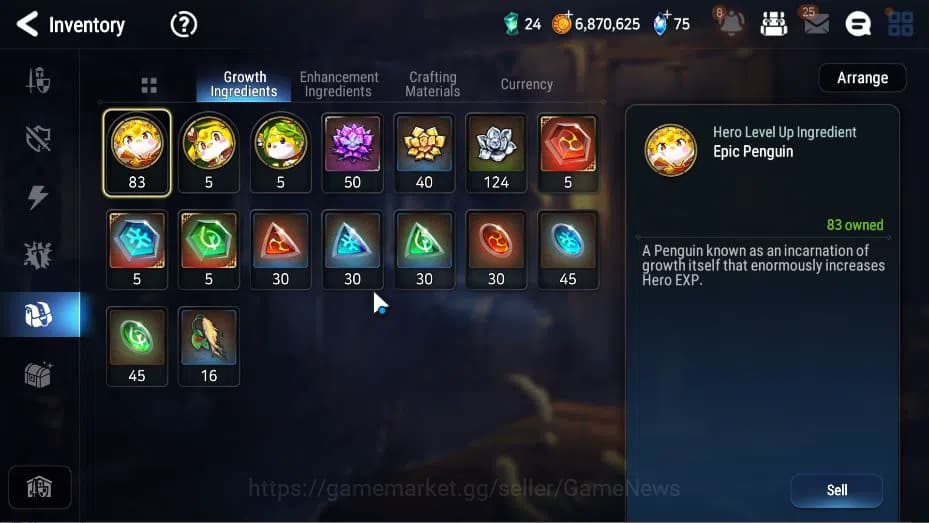 Epic Seven Accounts GLOBAL Unverif|New Era|2 ML(Salome, LW Peira, BW I image 4