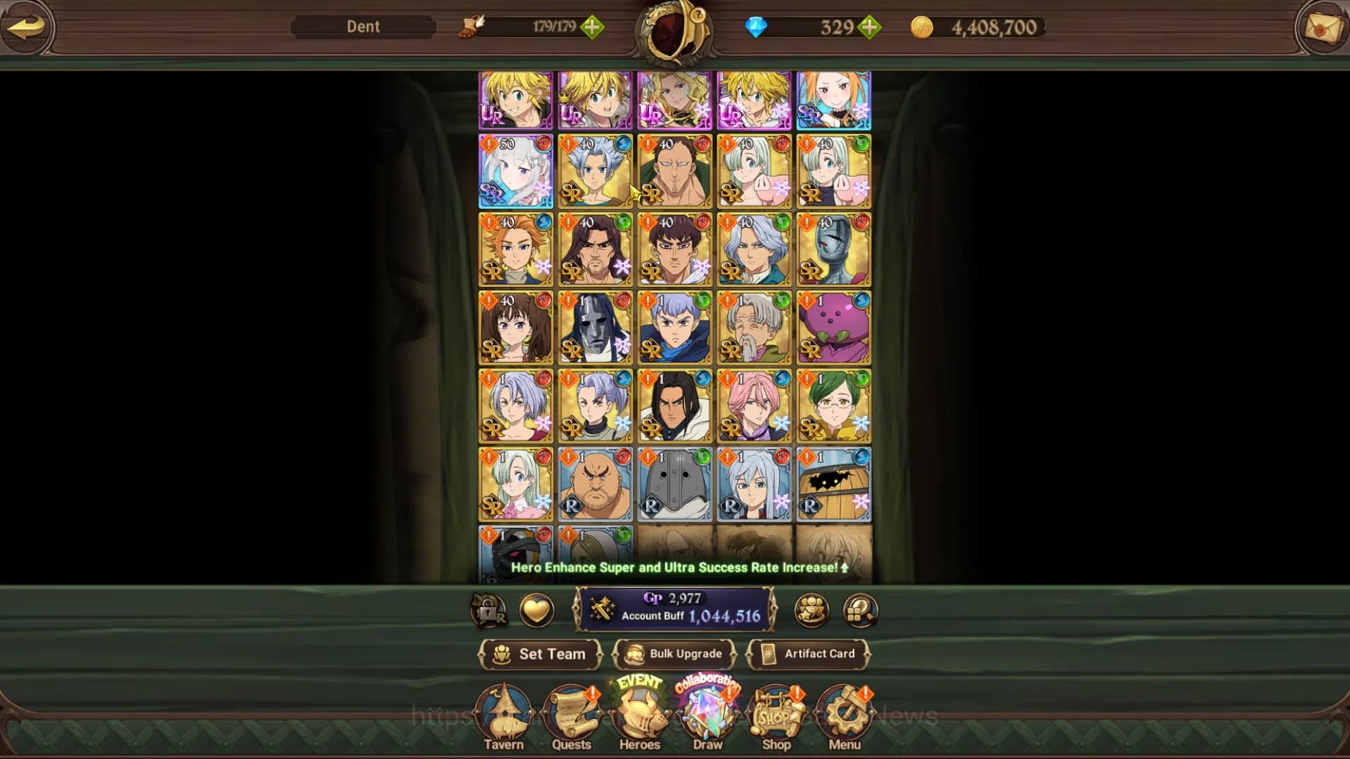 The Seven Deadly Sins: Grand Cross Accounts Global|1,1M CC|Chapter 4|2LR+3UR+Collab|Helbram,Su image 13