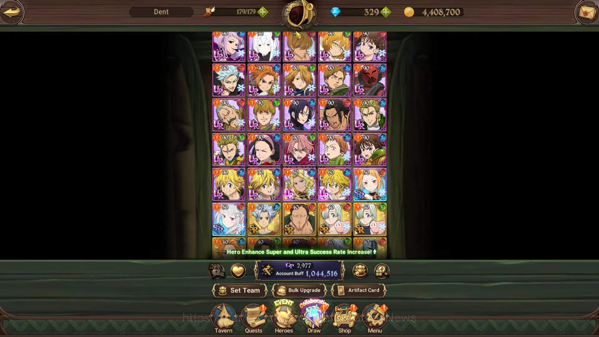 The Seven Deadly Sins: Grand Cross Accounts Global|1,1M CC|Chapter 4|2LR+3UR+Collab|Helbram,Su image 14