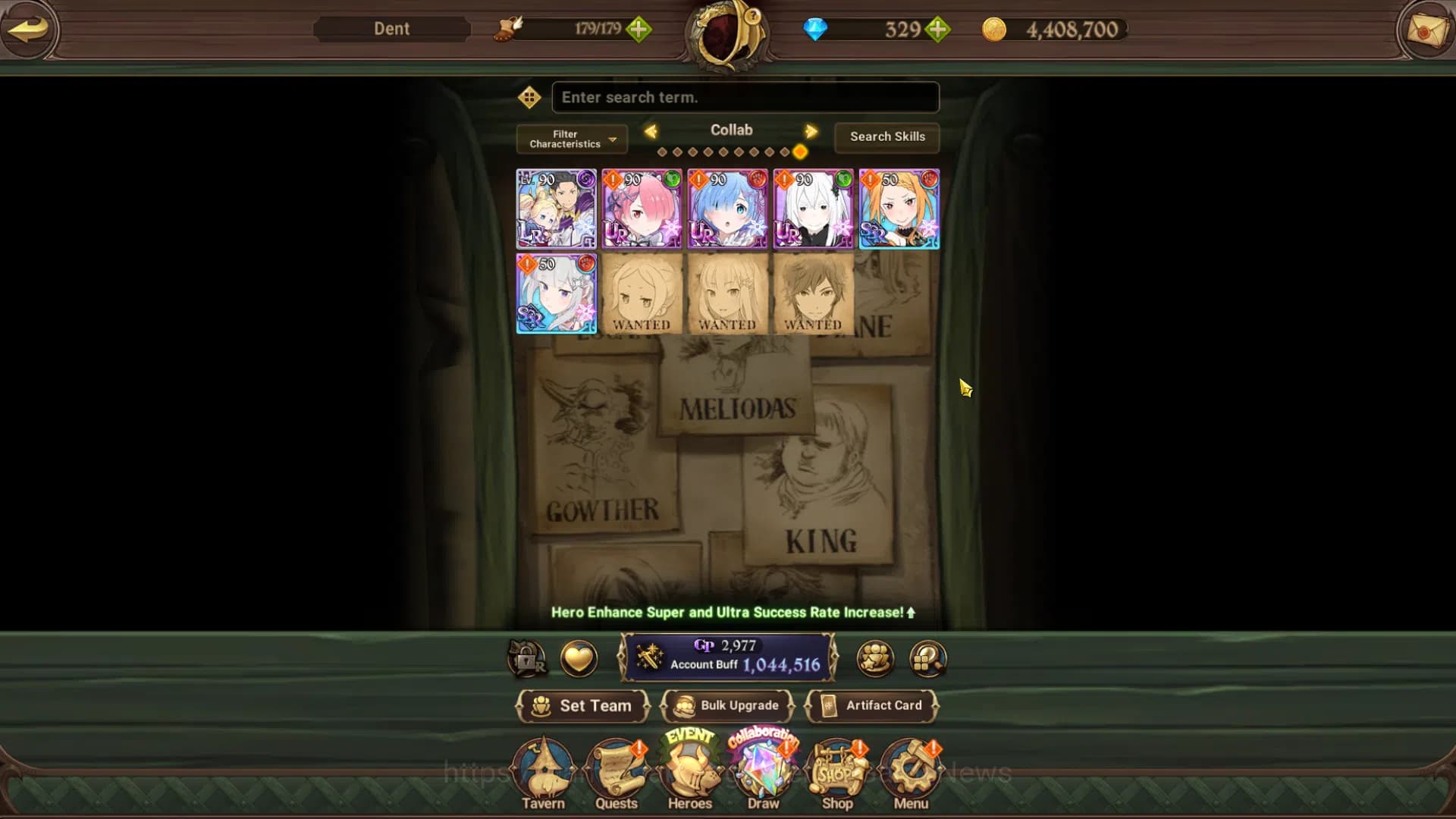 The Seven Deadly Sins: Grand Cross Accounts Global|1,1M CC|Chapter 4|2LR+3UR+Collab|Helbram,Su image 16