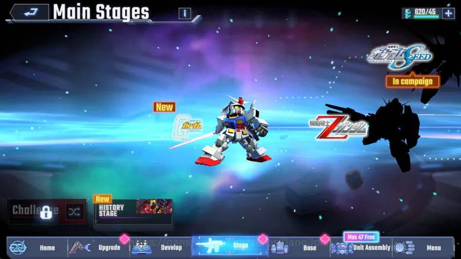 SD Gundam G Generation ETERNAL Accounts global rank 4, 52k DM, 10 UR unit, 8 char, 3 suppo image 5
