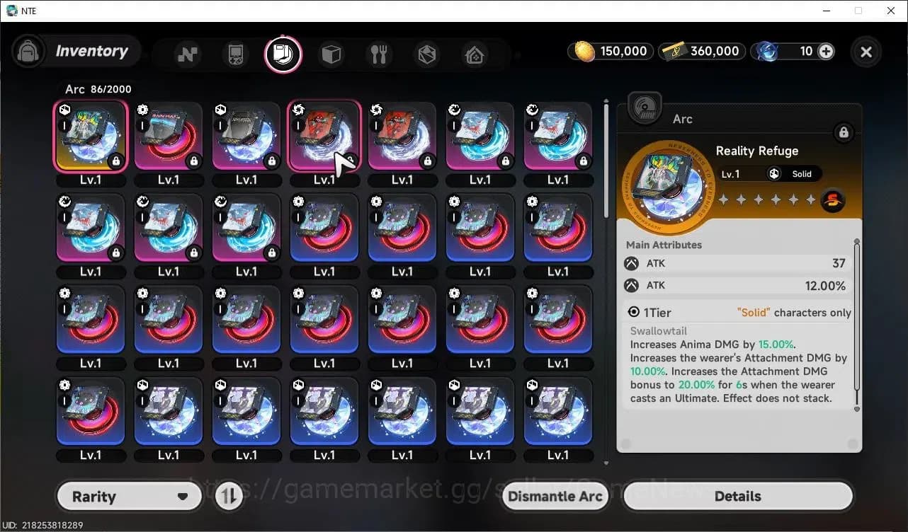 Neverness to Everness Accounts Global NA|HL 3|1 SSR Limited Nanally + 2 Selector image 7