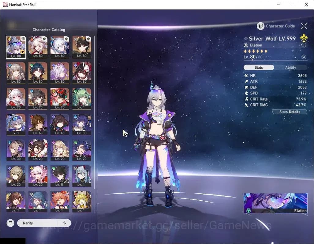 Honkai Star Rail Accounts Asia|TL 65|6k SJ|Elation Team|10 Limited|[Sparxie, image 5