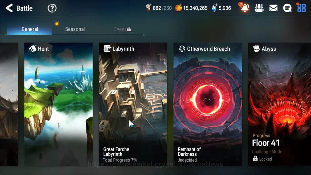 Epic Seven Accounts GLOBAL UNVERIF|New Era|6 ML(LW Peira,US Choux,DB S image 15