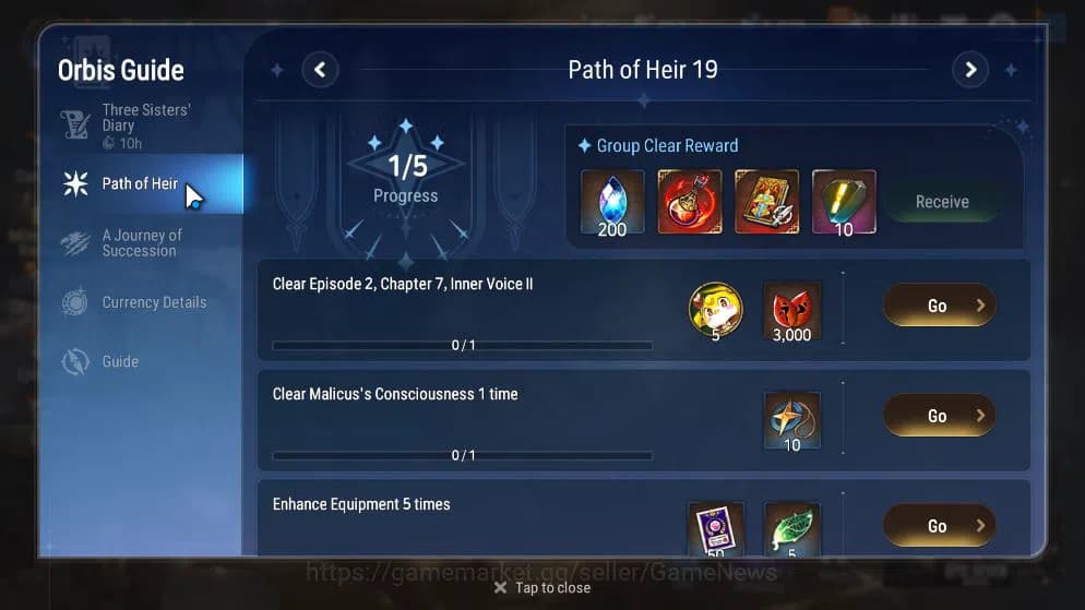 Epic Seven Accounts GLOBAL UNVERIF|New Era|6 ML(LW Peira,US Choux,DB S image 17