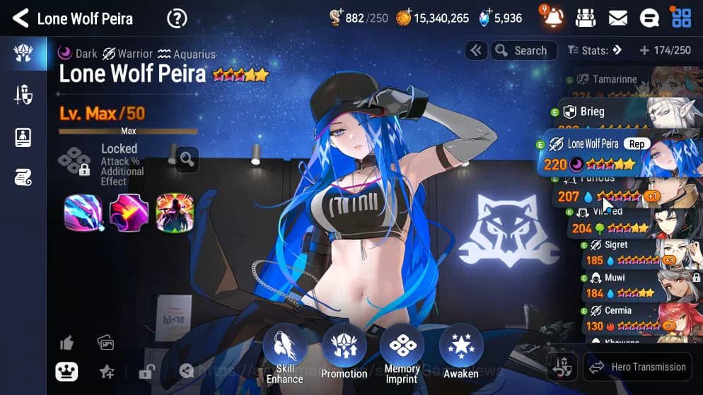 Epic Seven Accounts GLOBAL UNVERIF|New Era|6 ML(LW Peira,US Choux,DB S image 2