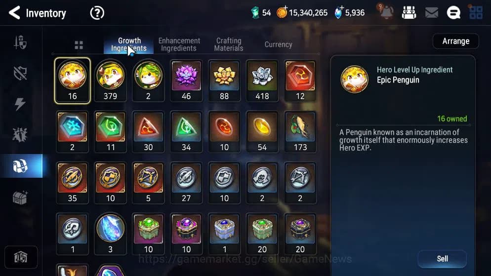 Epic Seven Accounts GLOBAL UNVERIF|New Era|6 ML(LW Peira,US Choux,DB S image 4