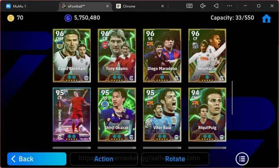 eFootball Accounts ANDROID|PW 3184|Epc Lothar Matthaus|Epc Gabriel Ba image 11