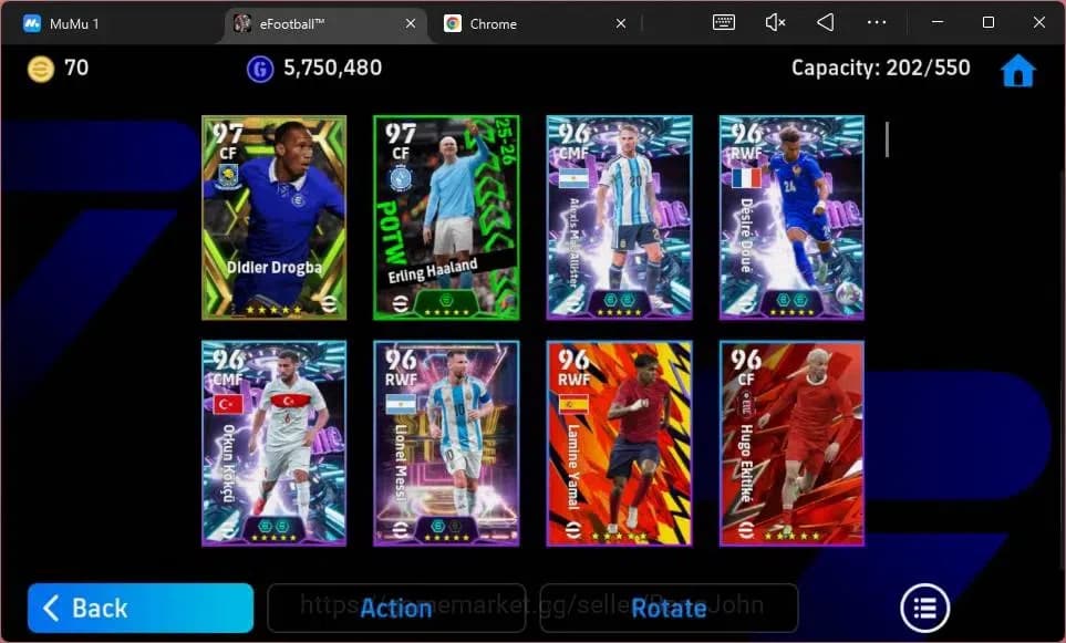 eFootball Accounts ANDROID|PW 3184|Epc Lothar Matthaus|Epc Gabriel Ba image 7