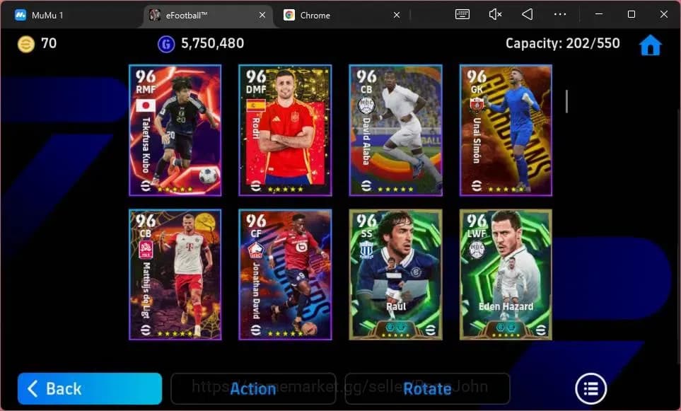 eFootball Accounts ANDROID|PW 3184|Epc Lothar Matthaus|Epc Gabriel Ba image 8