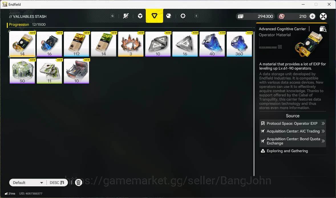 Arknights: Endfield Accounts ASIA|Fresh Starter| 1 limit+Standard| Tangtang, Ar image 9