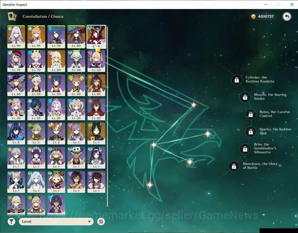 Genshin Impact Accounts ASIA|AR 55|3 Limit+3(*5WeP)|Skirk+Sign,Ineffa,Chas image 5