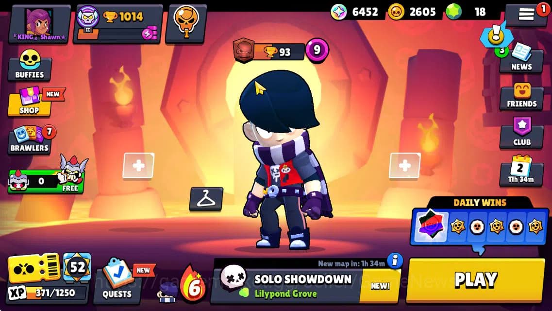 Brawl Stars Accounts 1014 Trophy|6K Bling|16 Brawlers 3 MAX Lvl 1 Myth: image 1