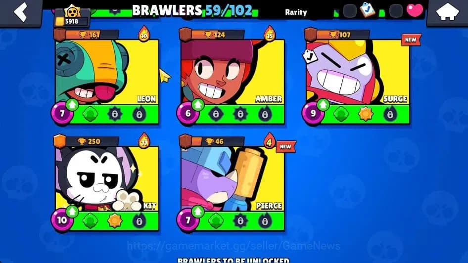 Brawl Stars Accounts 5918 Trophy|6,7K Bling|59 Brawler 3 Max[Colete,Jan image 18