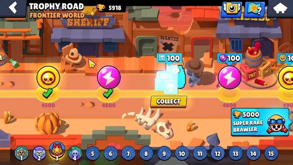 Brawl Stars Accounts 5918 Trophy|6,7K Bling|59 Brawler 3 Max[Colete,Jan image 6