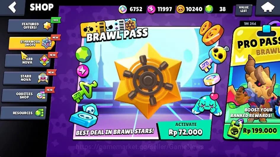 Brawl Stars Accounts 5918 Trophy|6,7K Bling|59 Brawler 3 Max[Colete,Jan image 8