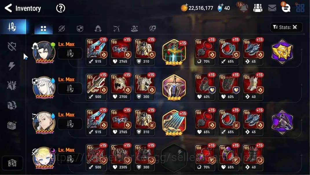 Epic Seven Accounts GLOBAL Unverif|NewEra|10 ML(Salome,LOTScales,BArun image 17